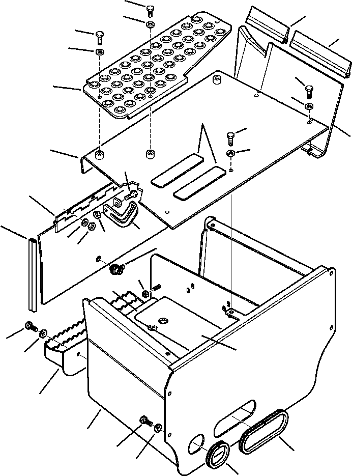 Part |$8. RIGHT SIDE BOX [M5030-01A0]