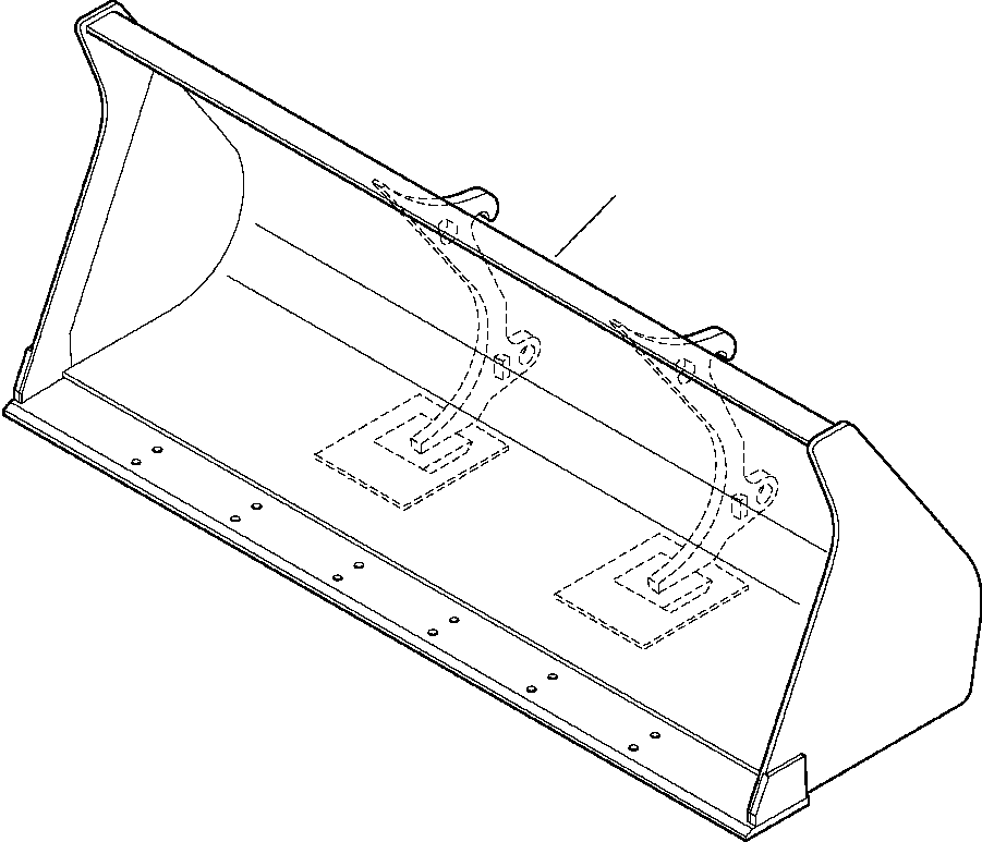 Part |$16. GENERAL PURPOSE BUCKET FOR JRB QUICK COUPLER [T1060-01A0]