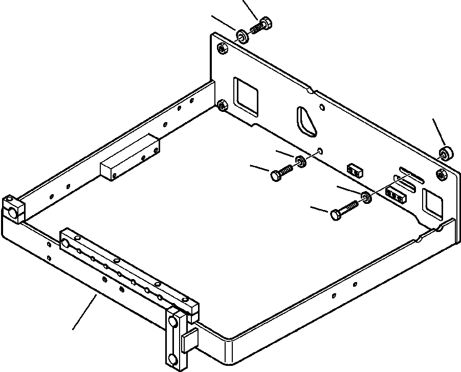 Part |$28. MAIN CONTROL VALVE MOUNTING BRACKET [H6199-01A0]