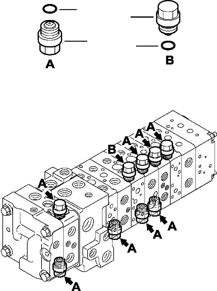 WB146PS5 WBH10000A03T AIN VALVE (SEE FIG. H6200-01A0 )