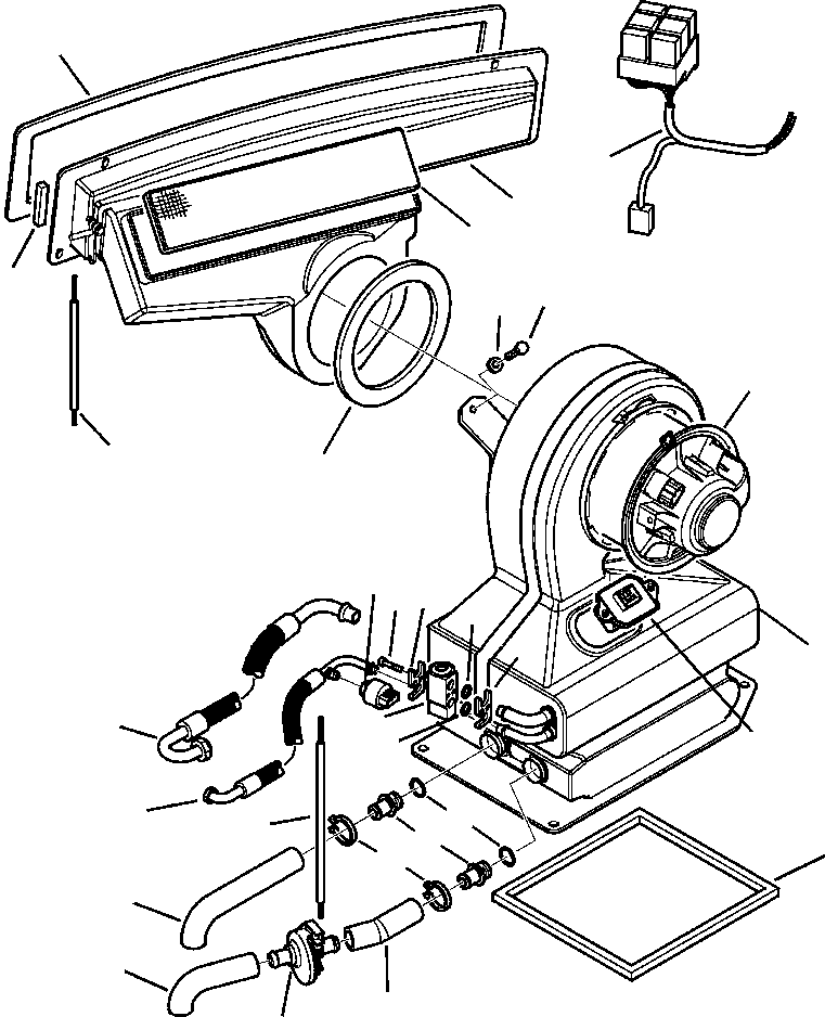 Part |$78. CAB WITH AIR CONDITIONING AIR CONDITIONER UNIT [K5022-01A0]