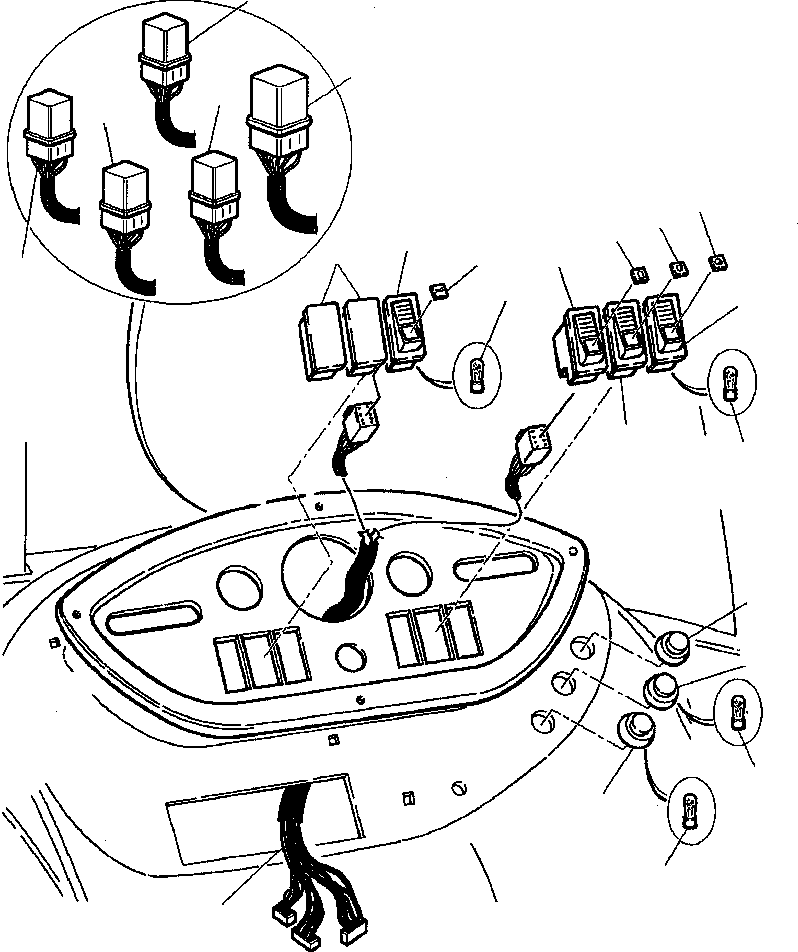 Part |$4. LATERAL DASHBOARD - SWITCH AND RELAY [E1440-01A0]