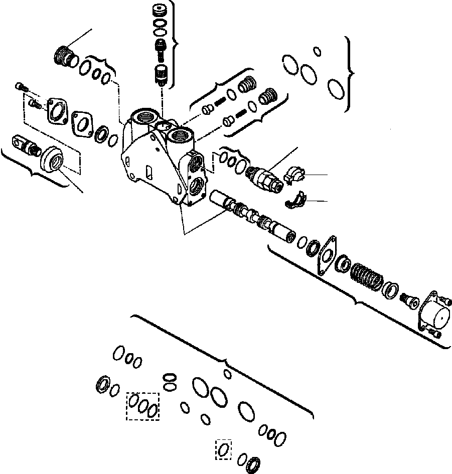 Part |$18. BACKHOE CONTROL VALVE - ARM CONTROL [H6300-01A0]