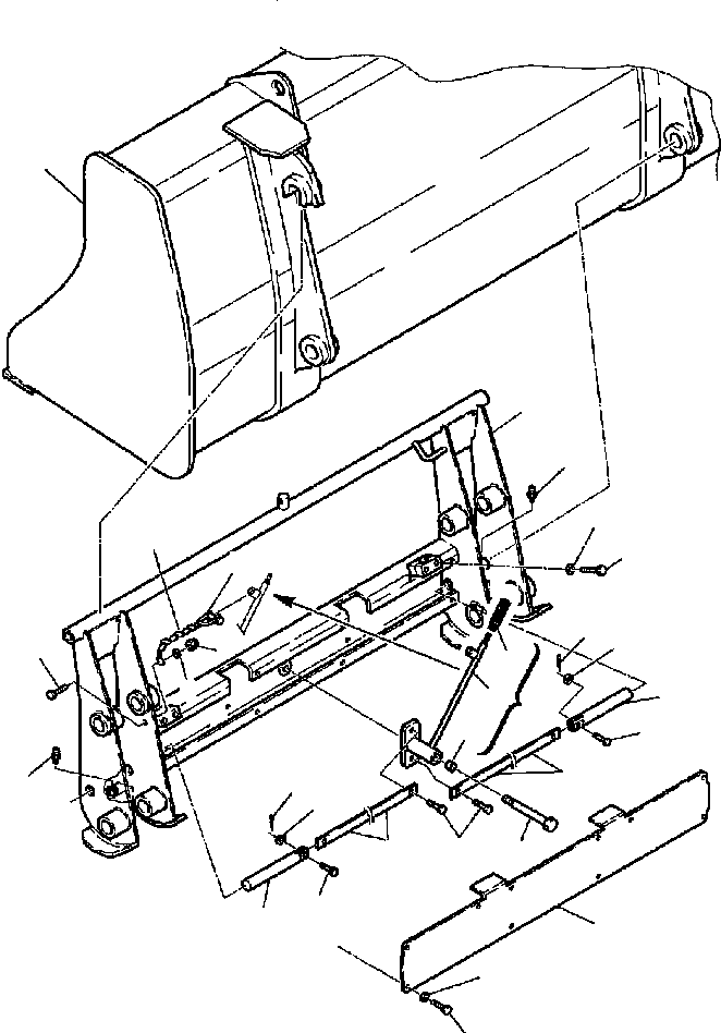 Part |$83. BUCKET - QUICK MECHANICAL COUPLING [H7050-01A0]