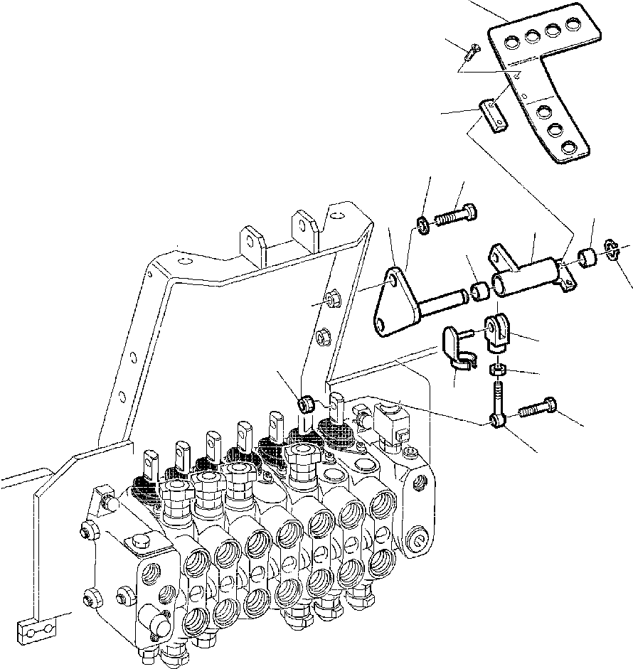 Part |$12. BACKHOE CONTROL PEDAL - RIGHT SIDE [K4520-01A0]