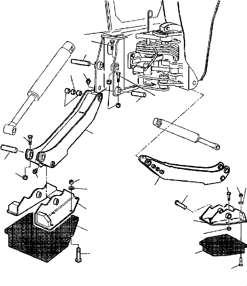 Part |$16. HORIZONTAL OUTRIGGER - BOLT ON PAD [T7430-01A0]