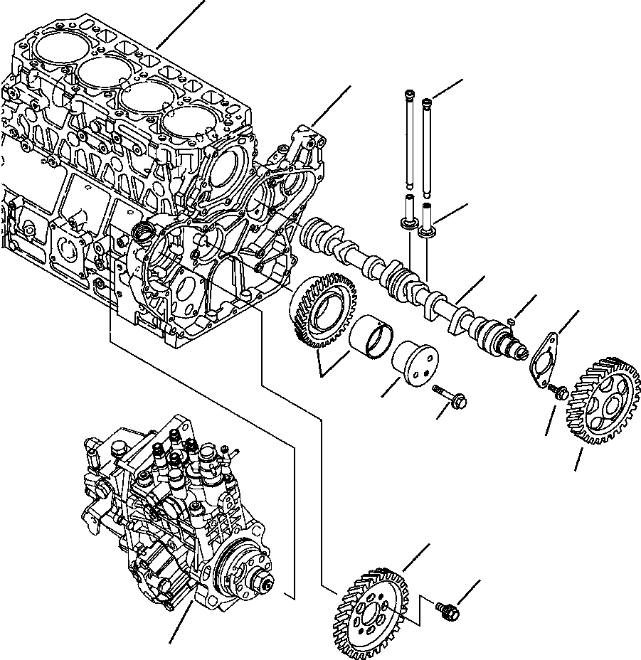 Part |$19. ENGINE - CAMSHAFT AND DRIVE GEAR [A0113-01A1]