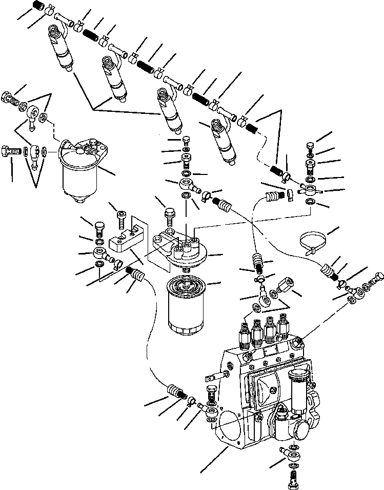 Part |$27. ENGINE - FUEL LINES AND SPIN-ON FUEL FILTER [A0130-01A0]