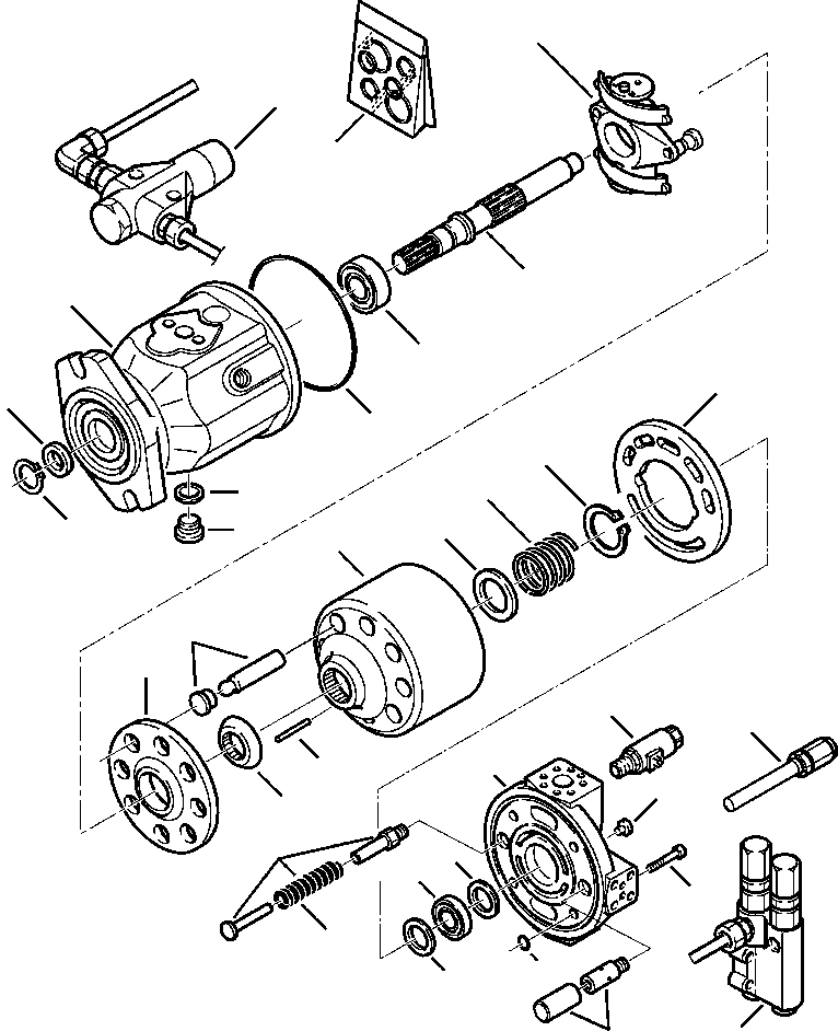 Part |$2. HYDRAULIC PUMP - HOUSING AND INTERNAL PARTS [H6120-01A0]