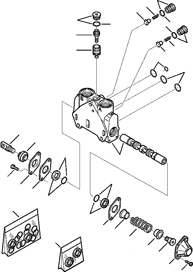 WB1502N1 WBH20000A02K SECTION VALVE (SEE FIG. H6300-01A0)