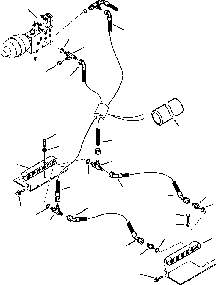 Part |$56. PPC SYSTEM - PIPING - SUPPLY VALVE TO MANIFOLDS [H6566-P1A1]