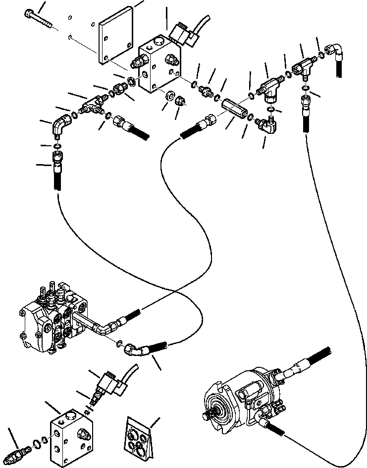 Part |$92. HAMMER PIPING - CONTROL VALVE TO SOLENOID VALVE [H6900-01A0]