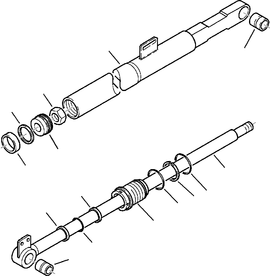 Part |$109. LOADER CYLINDER - RIGHT BUCKET [H7001-01A1]