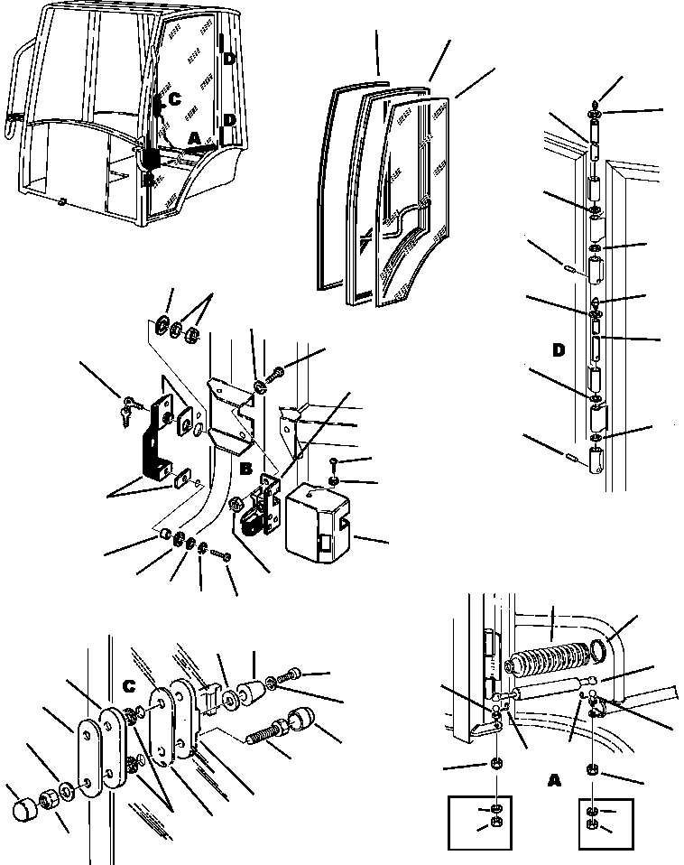 Part |$26. CAB - LEFT DOOR [K5201-01A2]