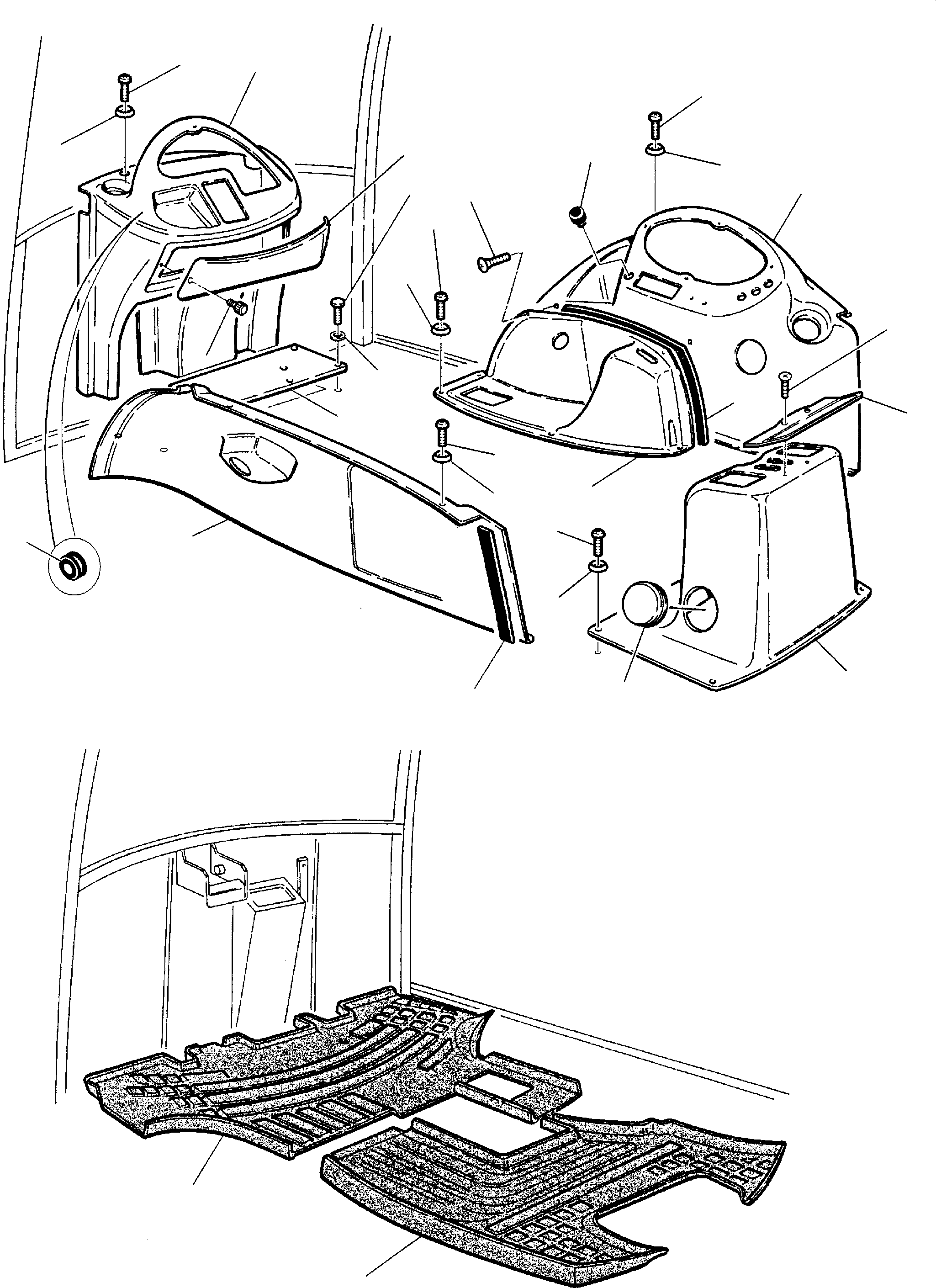 Part 5. DASHBOARD, FLOOR MAT (CABIN) [5100]