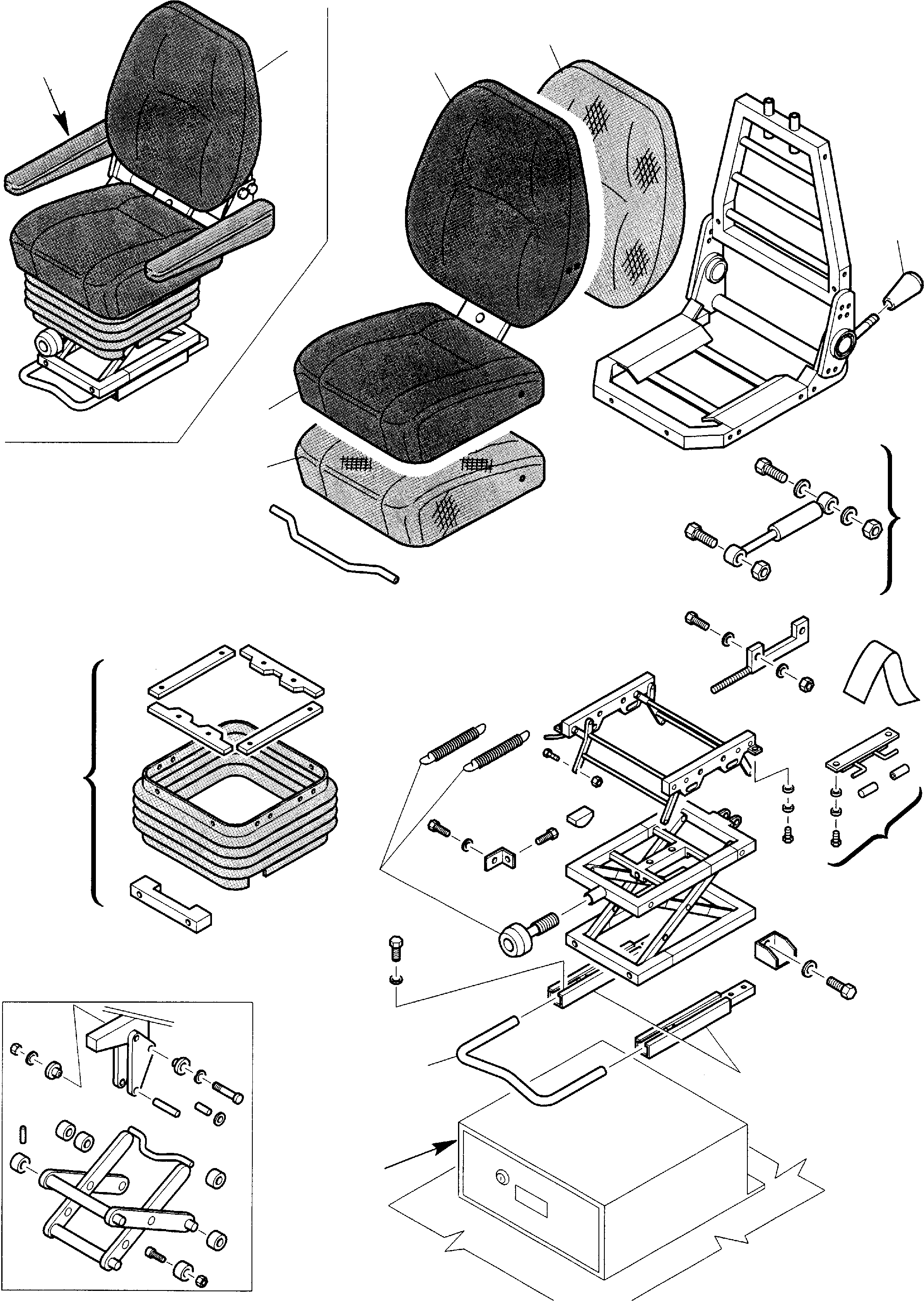 Part 25. OPERATOR'S SEAT (FOR CABIN) [5720]