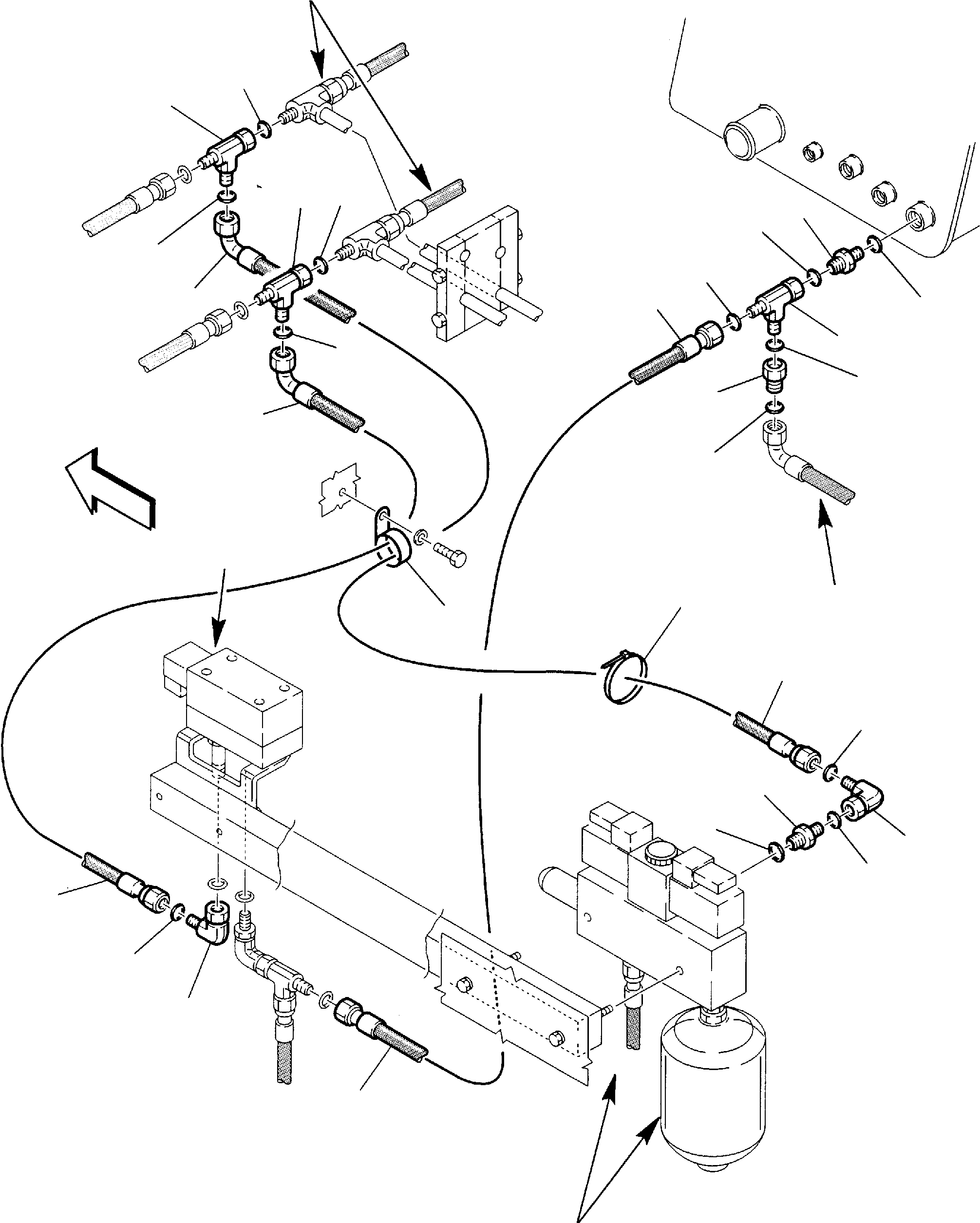 Part 69. HYDRAULIC PIPING (RIDE CONTROL) (WITH HAMMER) (2/2) (OPTIONAL) [6920]