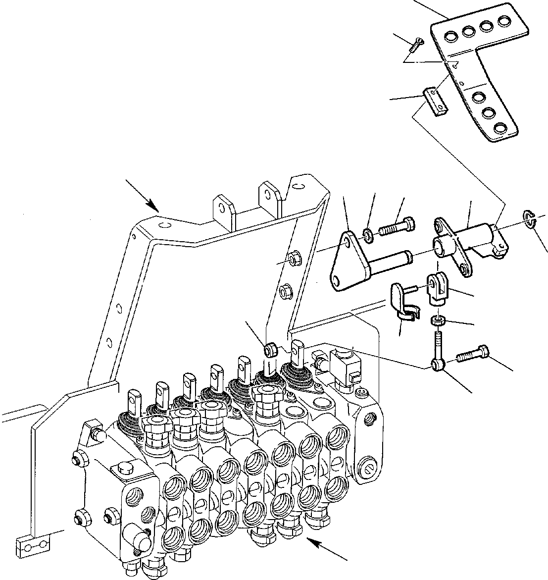 Part 13. BACKHOE CONTROL PEDAL (RIGHT SIDE) [4520]