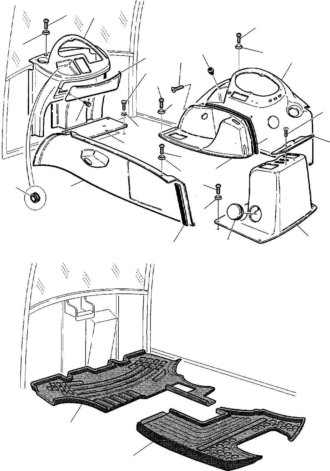 Part 5. DASHBOARD, FLOOR MAT (CABIN) [5100]