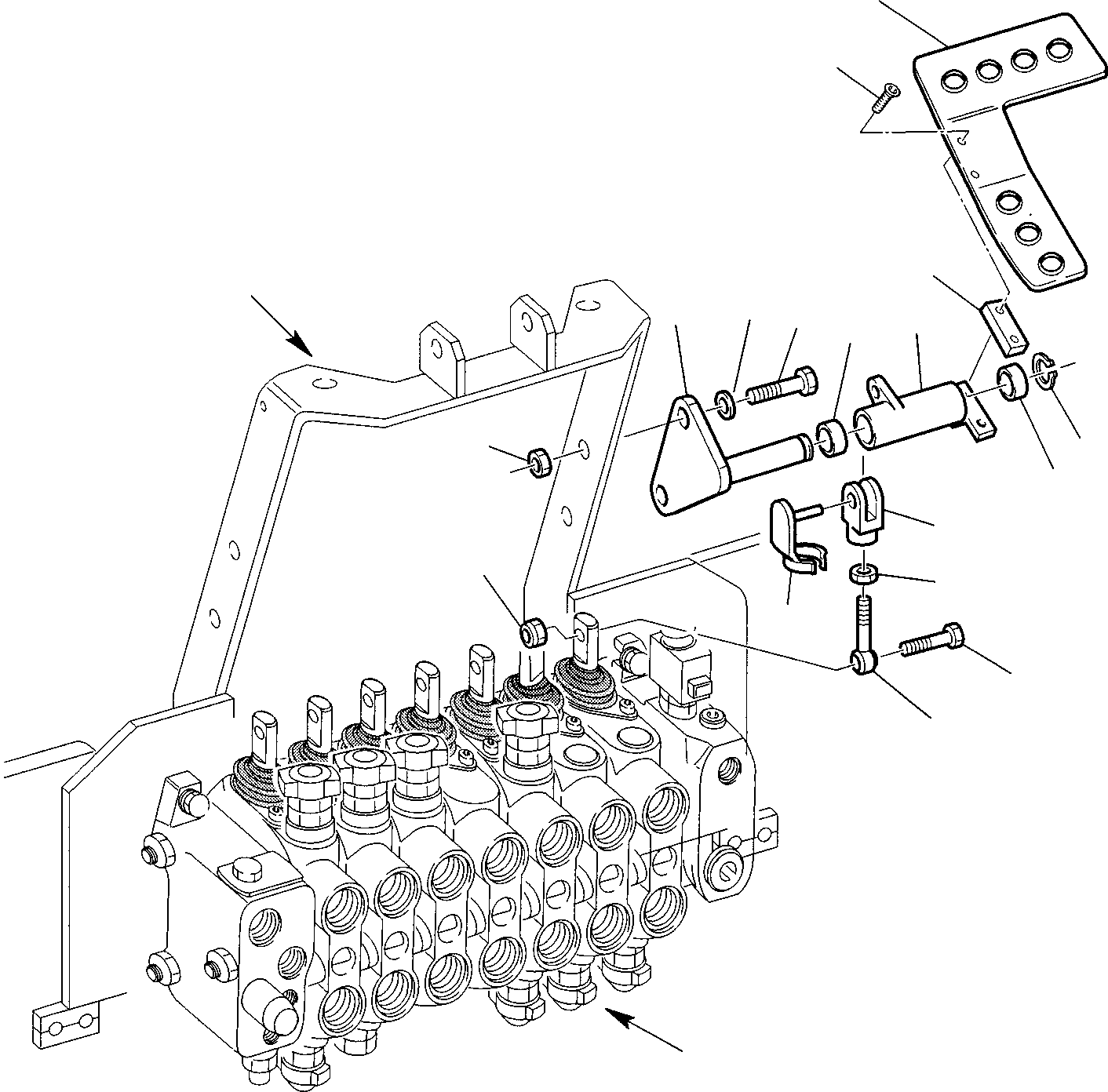 Part 12. BACKHOE CONTROL PEDAL (RIGHT SIDE) [4520]