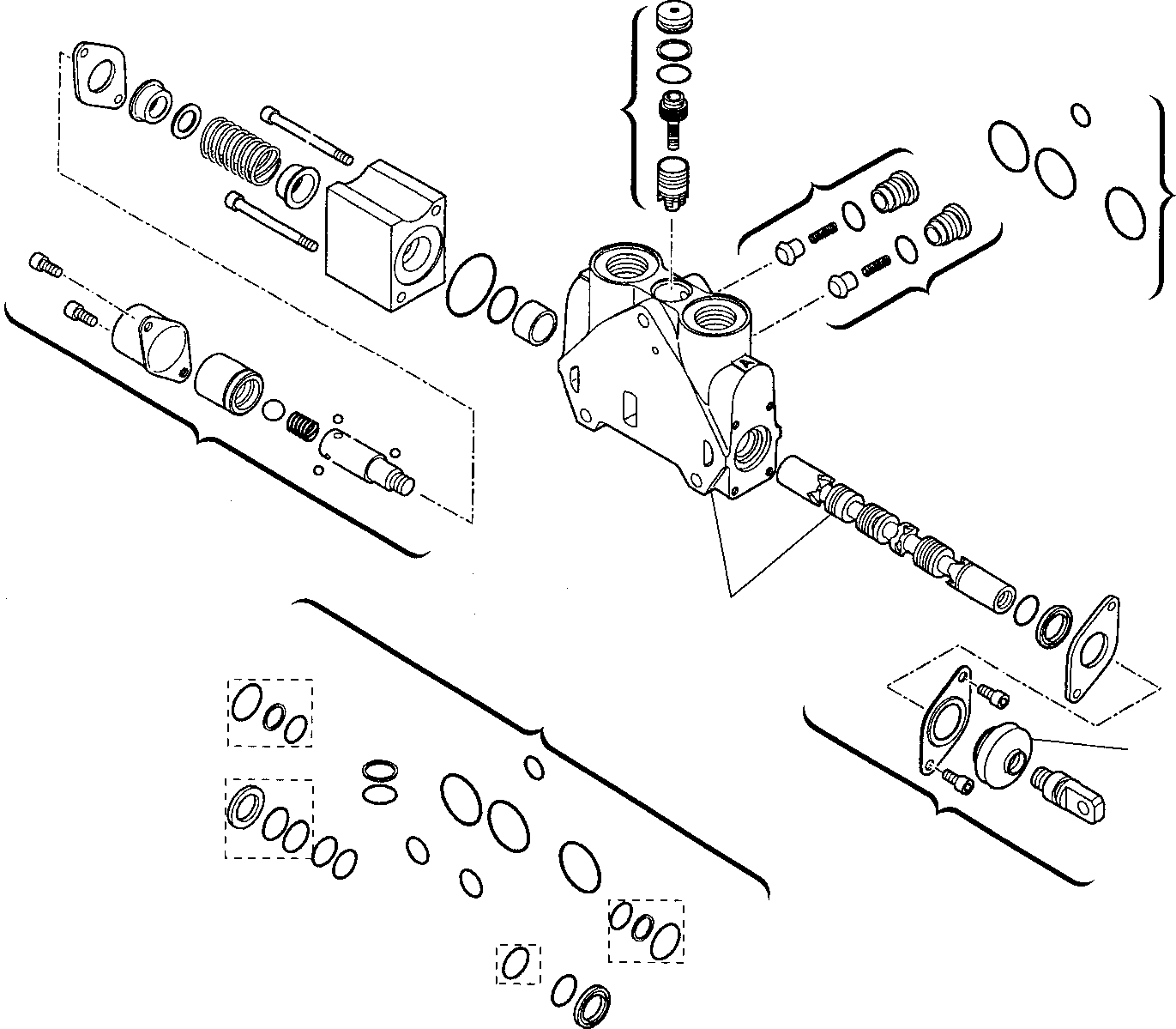 Part 11. SHOVEL CONTROL VALVE (FLOATING ELEMENT) (FOR BUCKET 4 IN 1) (3/5) [6270]