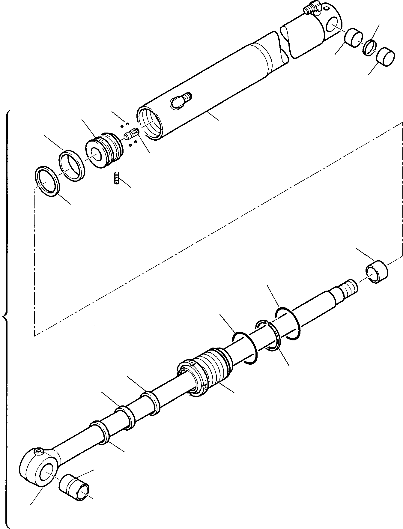 Part 56. HORIZONTAL OUTRIGGER CYLINDER L.H. [6795]