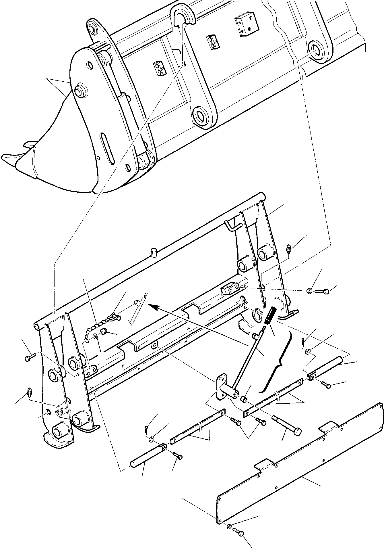 Part 11. QUICK MECHANICAL COUPLING FOR BUCKET 4 IN 1 (OPTIONAL) [7090]