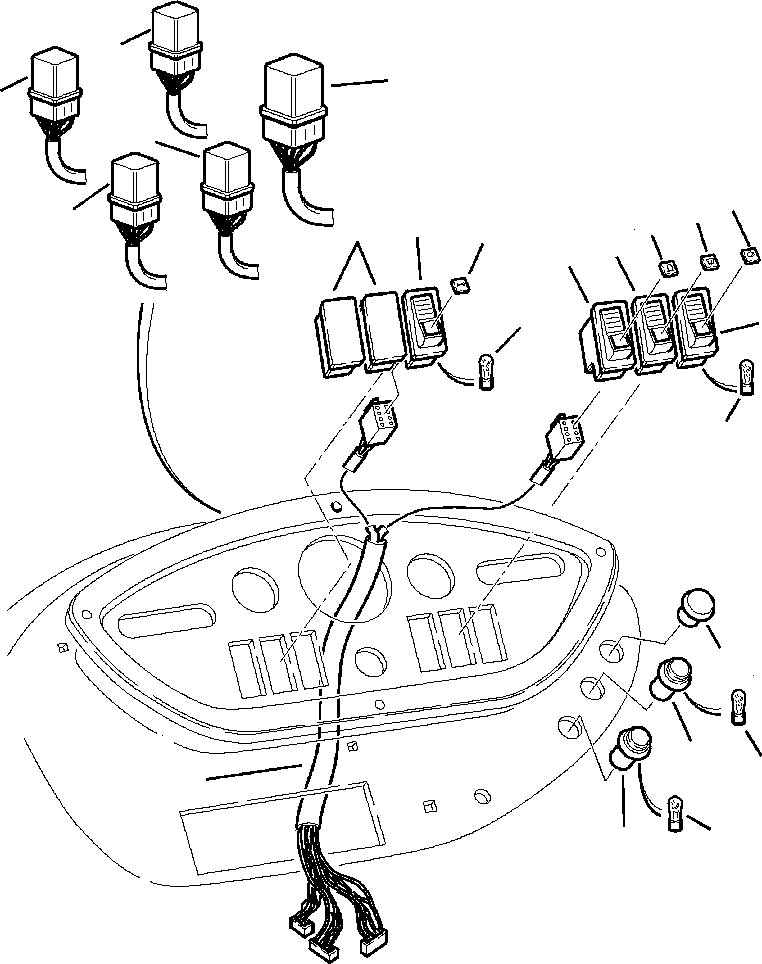 Part |$7. SIDE DASHBOARD - SWITCHES AND RELAYS [E1401-01A7]