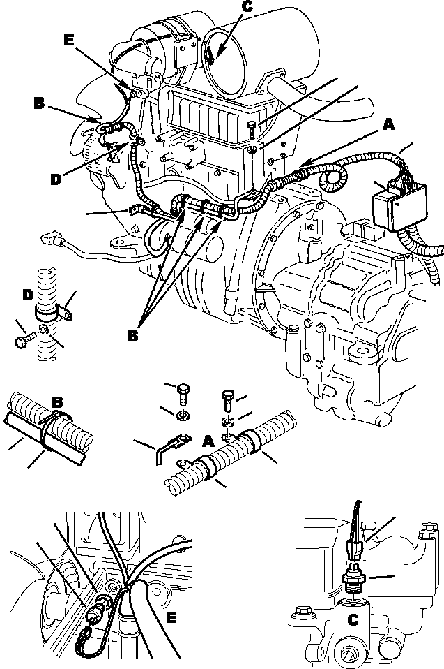 Part |$11. ELECTRICAL SYSTEM - ENGINE WIRING [E1501-01A1]