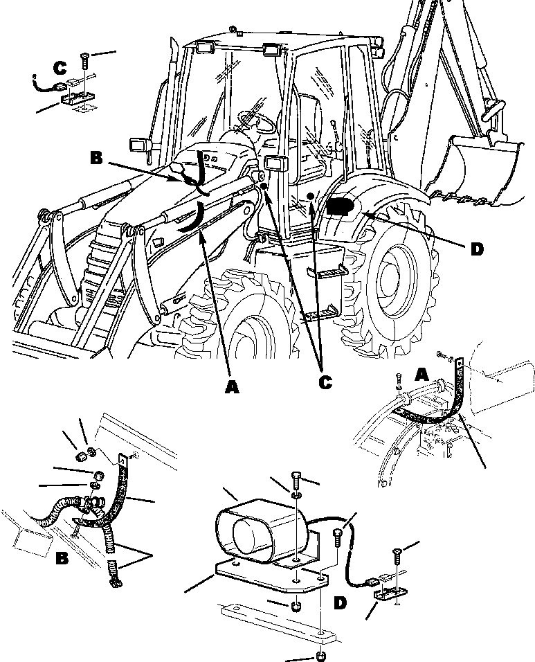 Part |$21. ELECTRICAL SYSTEM - GROUND STRAPS AND BACK-UP ALARM [E1501-02A1]