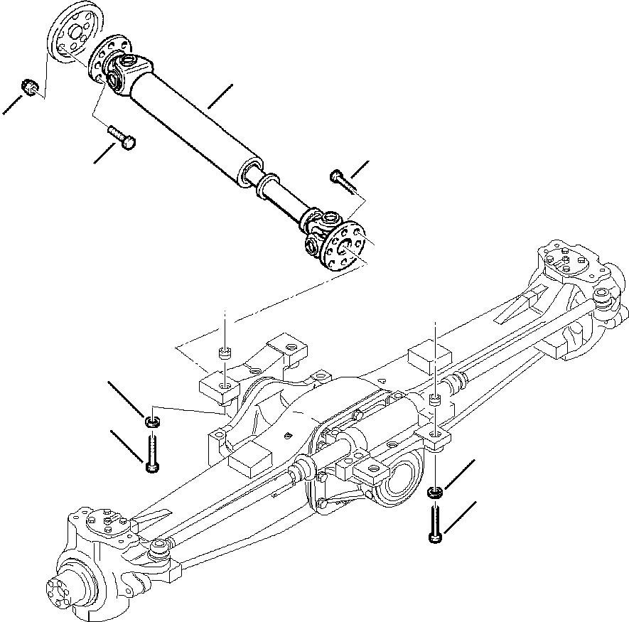 Part |$1. FRONT AXLE AND DRIVE SHAFT MOUNTING [F3200-01A0]