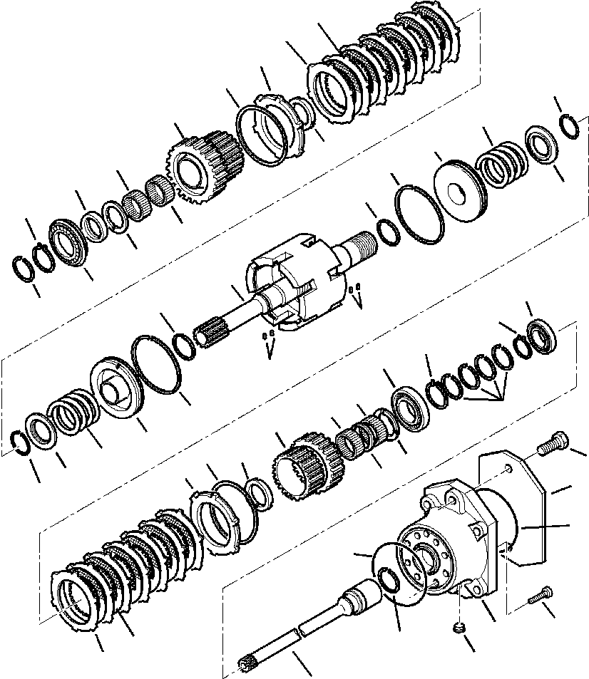 Part |$7. TRANSMISSION - FORWARD REVERSE CLUTCH AND PTO SHAFT [F3225-01A0]