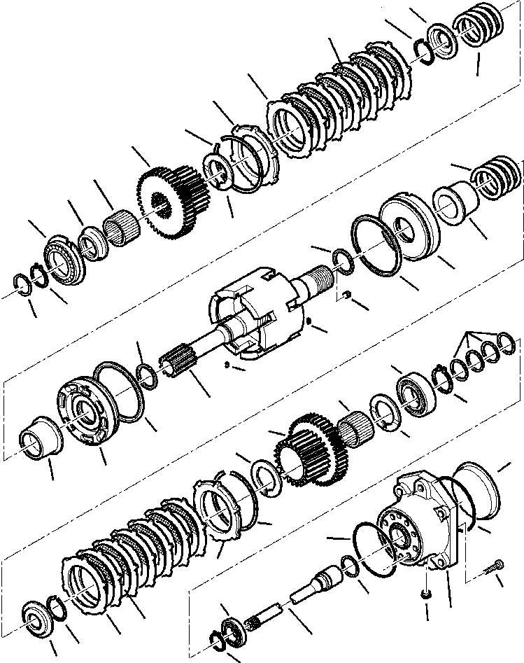 Part |$8. TRANSMISSION - FORWARD REVERSE CLUTCH AND PTO SHAFT [F3225-01A1]