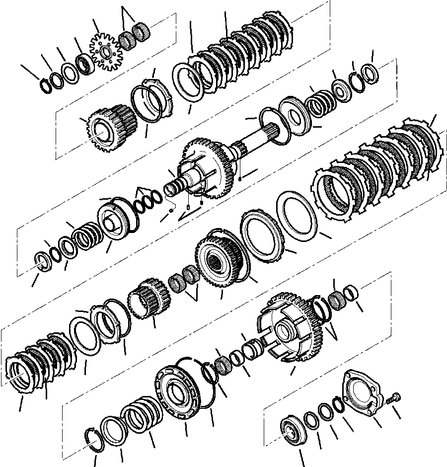 Part |$12. TRANSMISSION - 1ST, 3RD, AND 4TH GEAR CLUTCHES [F3240-01A0]