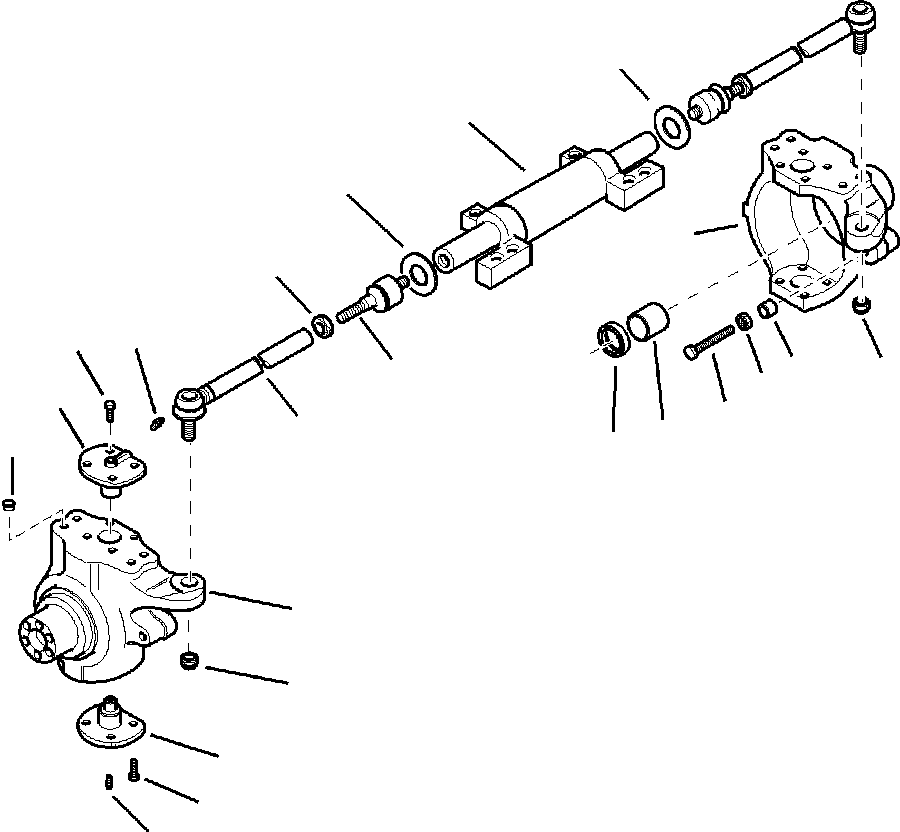 WB150AN1 WBF20000A19 IG. F3400-01A2 FRONT AXLE - STEERING CONNECTIONS