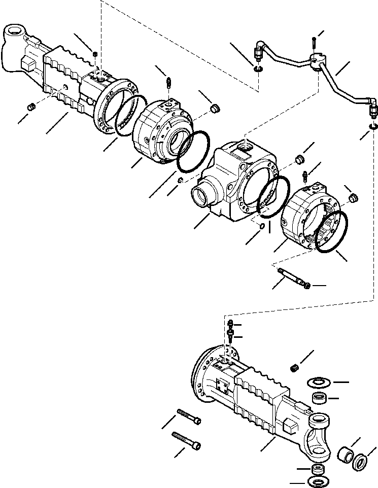 Part |$34. REAR AXLE - HOUSINGS [F3500-01A1]