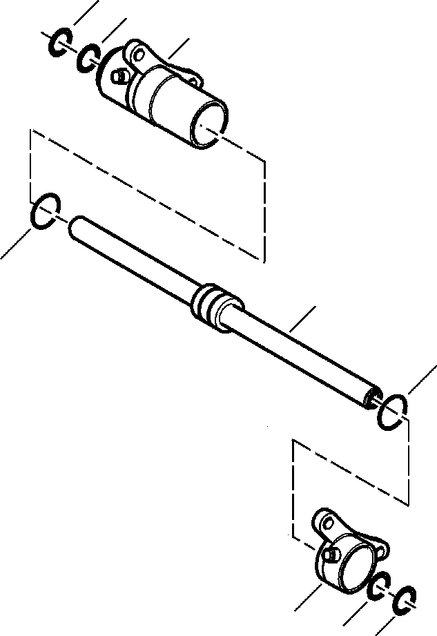 Part |$36. REAR AXLE - STEERING CYLINDER [F3500-01A3]