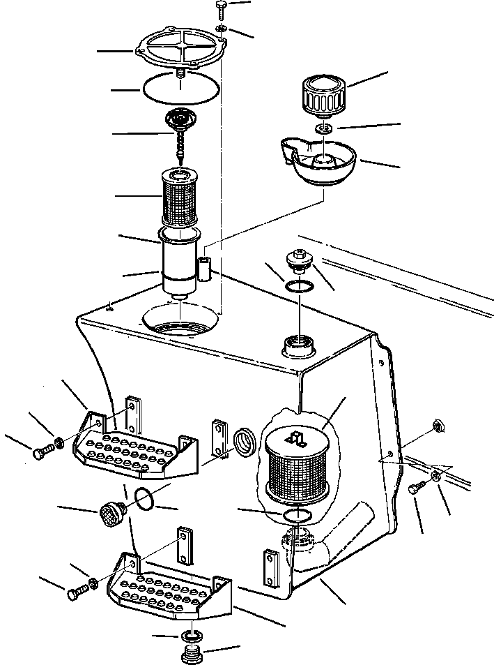 Part |$5. HYDRAULIC TANK [H6000-01A0]