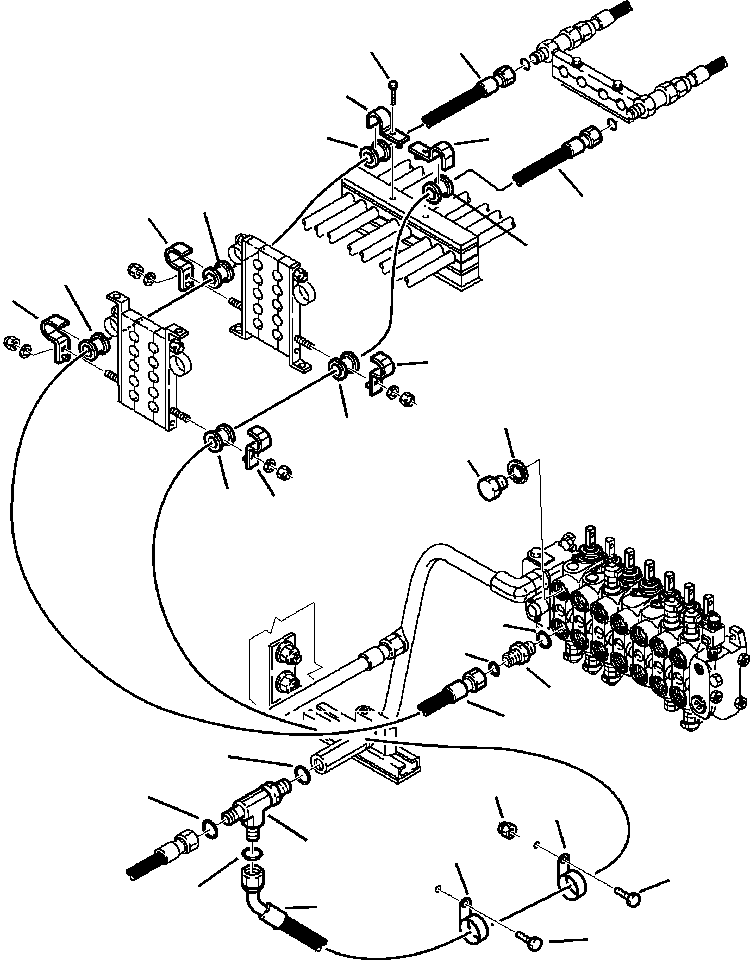 Part |$102. HAMMER PIPING - CONTROL VALVE TO BOOM [H6900-01A3]