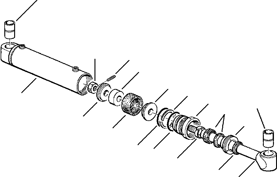 Part |$131. BACKHOE CYLINDER - OFFSET ARM [H7010-01A0]