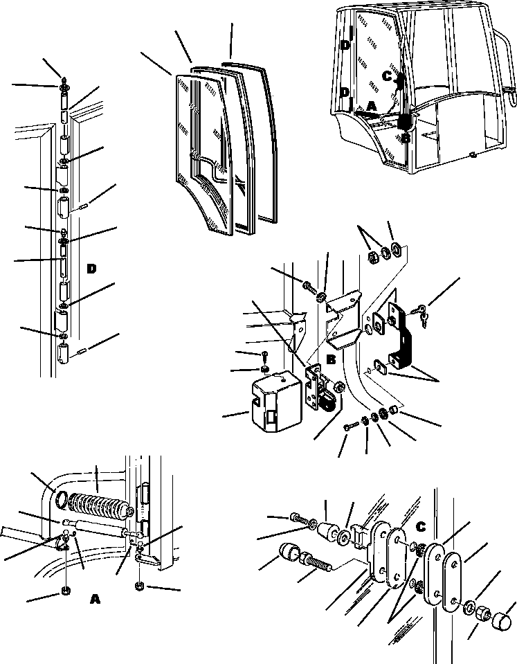 Part |$25. CAB - RIGHT DOOR [K5201-01A1]