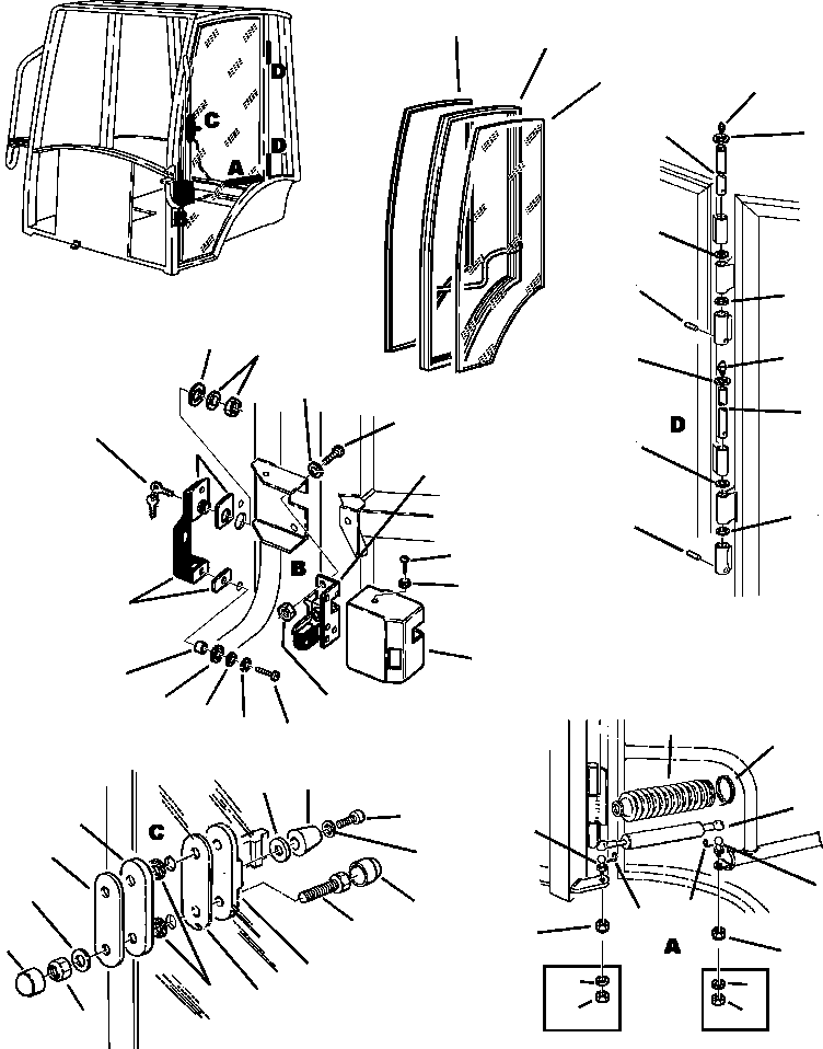 Part |$26. CAB - LEFT DOOR [K5201-01A2]