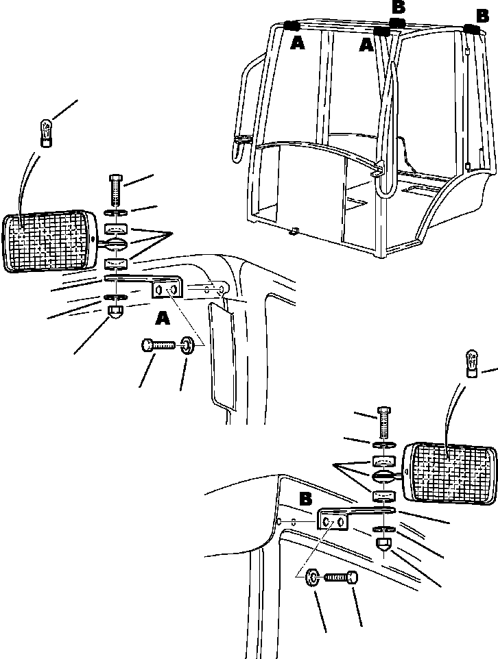 Part |$39. CAB - EXTERNAL LIGHTS [K5209-01A0]