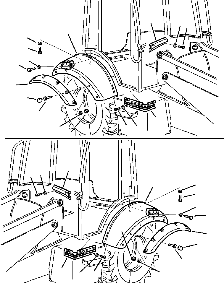 Part |$3. REAR FENDERS [M5020-02A0]