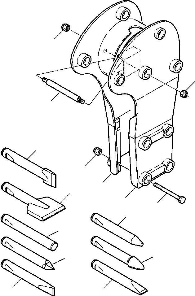 Part |$24. M60 HAMMER - EXTERNAL PARTS [T3100-01A0]