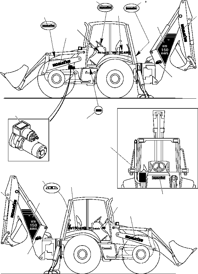 Part |$0. DECALS - IDENTIFICATION AND CONTROLS [U0100-01A0]