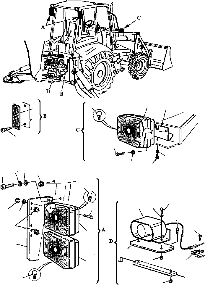 Part |$9. ELECTRICAL SYSTEM  - LIGHTS [E1530-01A0]