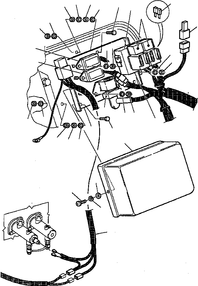 Part |$10. ELECTRICAL SYSTEM - MOTOR WIRING [E1540-04A0]