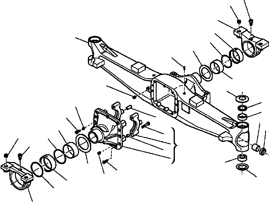 Part |$16. FRONT AXLE - HOUSING [F3400-04A0]