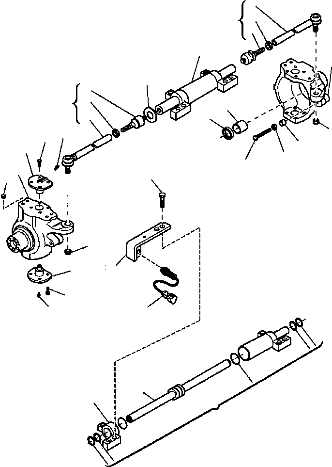 Part |$17. FRONT AXLE (4WD) - STEERING ARM [F3405-03A0]